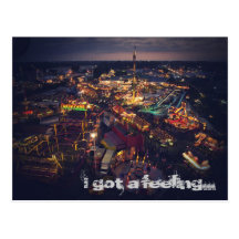 i got a feeling... postcards