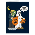 I Got a Rock Halloween card