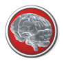 I got brains! fridge magnet
