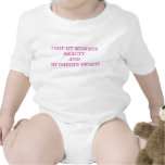 I GOT MY MOMMYS BEAUTY AND MY DADDYS SMARTS ROMPERS