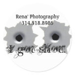 I got shot!! Stickers