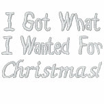 I Got What I Wanted For Christmas! Bimini Shirt embroidered shirts