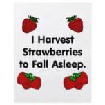 I harvest strawberries to fall asleep flyers