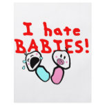 I hate babies! flyers