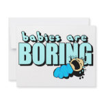 I hate babies! invitations
