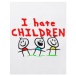 I hate children! flyers