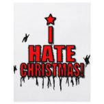 I Hate Christmas flyers