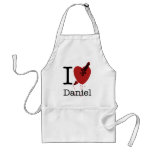 I Hate Daniel Spoof I Love Apron