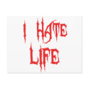 I Hate Life postcards