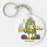 I Hate Mondays Keychain