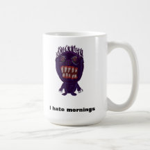 I hate mornings monster morning mug