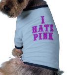 I Hate Pink pet clothing
