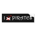 I Hate Pirates bumper stickers