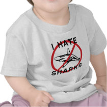 I Hate Sharks Shirts