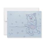 I hate snow! invitations