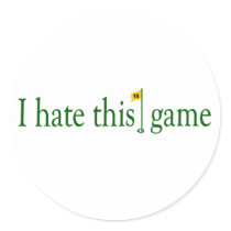 I Hate This Game Golf