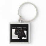 I Hate to Drink Alone Key Chain