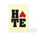 I Hate Valentine's Day Greeting Card