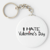 I Hate Valentine'S Day Keychains
