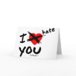 I hate you cards