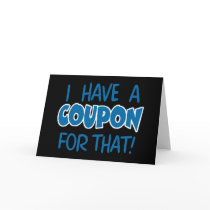 I have a coupon for that!