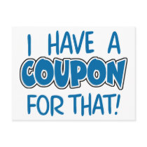 I have a coupon for that!