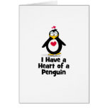 I Have A Heart of a Penguin Cards