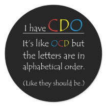 I Have CDO.