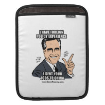 I HAVE FOREIGN POLICY EXPERIENCE iPad SLEEVE