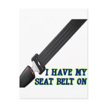 I Have My Seat Belt On
