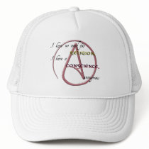 I Have No Need for Religion with Atheist Symbol Mesh Hats