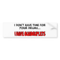 I have QUADRUPLETS bumper stickers