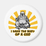 i have the body of a god fridge magnets