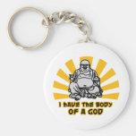 i have the body of a god key chains