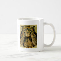 I hear nothing coffee mugs