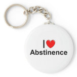 I Heart Abstinence keychains