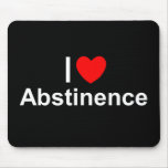 I Heart Abstinence mousepads