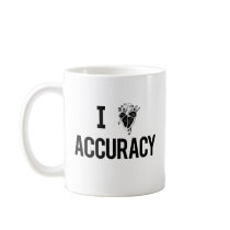 I Heart Accuracy Mugs