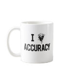 I Heart Accuracy mugs