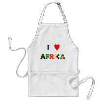 "I Heart Africa" apron