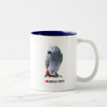 I heart African greys Coffee Mug