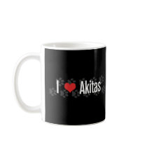 I (heart) Akitas Mug