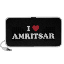I Heart Amritsar India Mini Speaker