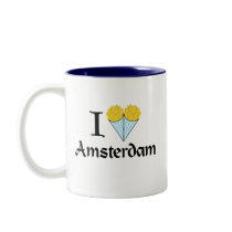 I Heart Amsterdam Coffee Mugs