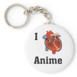 I heart Anime Keychains