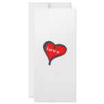 I Heart Anything rack cards