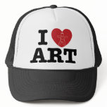 I Heart ART hats
