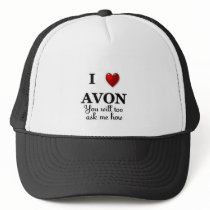 i heart avon - ask how trucker hats