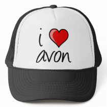 "i heart avon" Hat (Black)