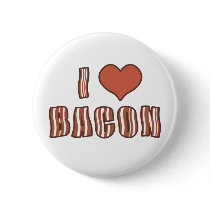 I Heart Bacon Button 001